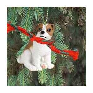  Jack Russell Terrier Miniature Dog Ornament   Brown 