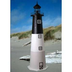    5 Foot Oak Island E Line Stucco Lighthouse 