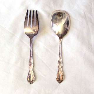 WM Rogers MFG. Co. Extra Plate Silverplated Silverware Serving Spoon 