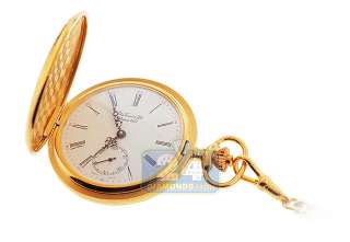   Mechanical Yellow Gold Plated Pocket Watch T83.4.401.13 Rare Model