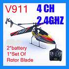 WLtoys V911 2.4GHz 4CH Mini RC Helicopter+Tra​nsmitter All In One 
