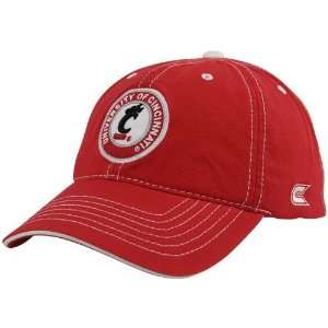    Cincinnati Bearcats Red Broadside Adjustable Hat