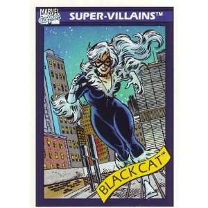  1990 Impel Marvel #72 Black Cat Trading Card Everything 