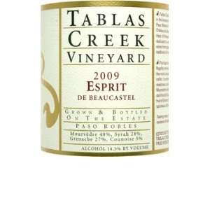  2009 Tablas Creek Esprit de Beaucastel Rouge Paso Robles 1 