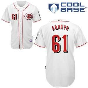 Bronson Arroyo Cincinnati Reds Authentic Home Cool Base Jersey By 