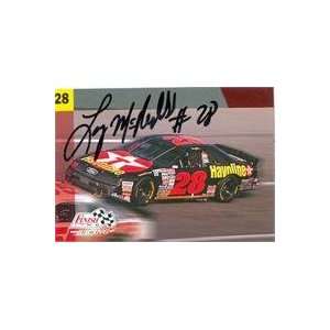  Larry McReynolds autographed Trading Card (Auto Racing 