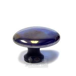   knobs recycled purple glass with oil rubbed bronz