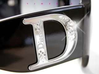 Christian Dior Sunglasses Boudoir 1 Black 807LF Authentic  