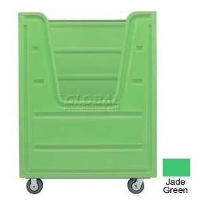  Jade Green Hopper Front Poly Trux® 48 Cu. Ft., Steel Base 