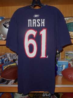 Rick Nash Columbus Blue Jackets Vintage Reebok Shirt 2XL  
