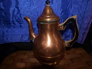 VINTAGE Benraad Holland Copper Tea/Coffee pot  