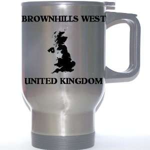  UK, England   BROWNHILLS WEST Stainless Steel Mug 