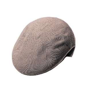   Mens Knitted Polyester Ivy Ascot Newsboy Hat Cap TAN 