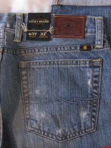 Womens Lucky Brand Riley Boyfriend Distressed Jeans 4/27 8/29 10/30 