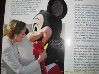 Walt Disney Company 2004 Annual Report DISNEYLAND 50th Anniv Tinker 