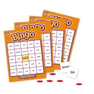  Bingo Synonyms Ages 10 & Up