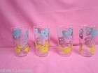 Mod Abstract Mid century Modern Swagy Swig Glasses Lave