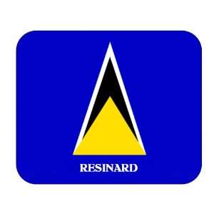  St. Lucia, Resinard Mouse Pad 