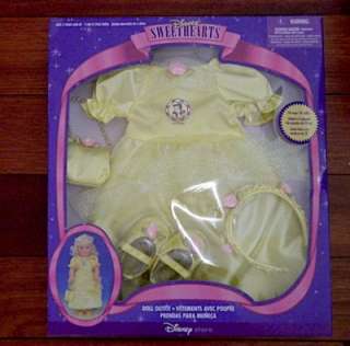 DISNEY SWEETHEARTS NEW BELLE DOLL OUTFIT   FITS MOST 18 DOLLS  