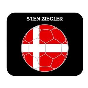  Sten Ziegler (Denmark) Soccer Mouse Pad 