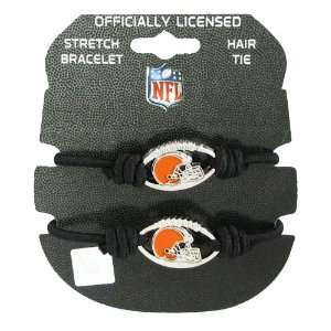   Browns   NFL Stretch Bracelets / Hair Ties