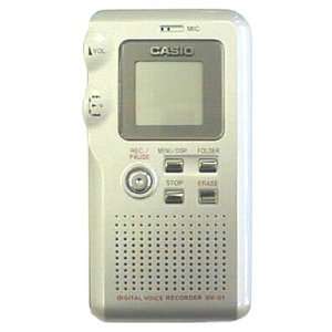  Casio DV 01 Handheld Digital Voice Recorder Electronics