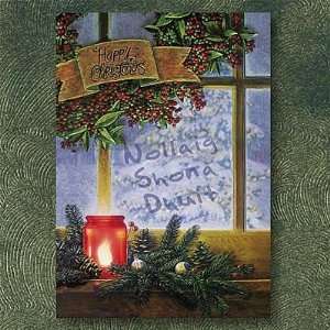  Irish Window Scene Christmas Card