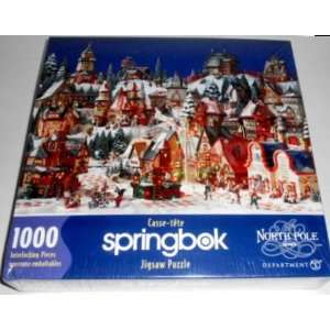    The North Pole Series   1000 Piece Jigsaw Puzzle Toys & Games