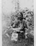 1800s photo Nez Perce Indian . Nez Perce woman bre  