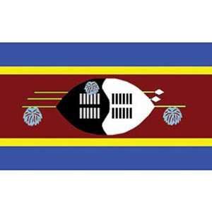 Swaziland Flag 3ft x 5ft Patio, Lawn & Garden