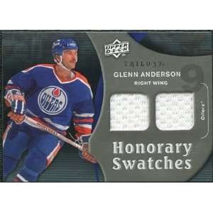   Trilogy Honorary Swatches #HSGA Glenn Anderson Sports Collectibles