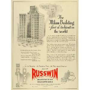  1928 Ad Milam Building San Antonio Architecture Russwin 