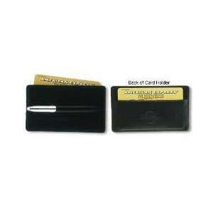  Fisher Space Pens Card Holder w/ Chrome Bullet Pen CS400 