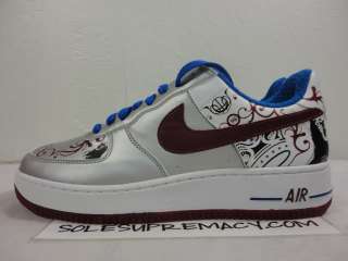 DS Nike Air Force 1 Premium LEBRON COLLECTION ROYALE 9  