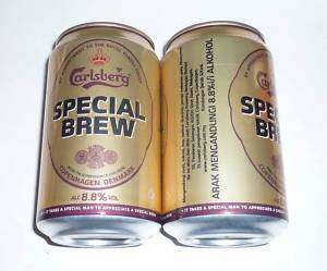 CARLSBERG SPECIAL BREW can MALAYSIA 320ml Beer Brew New  