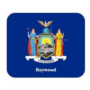  US State Flag   Baywood, New York (NY) Mouse Pad 