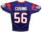 BRIAN CUSHING SIGNED AUTOGRAPHED TEXANS JERSEY JSA #W255892