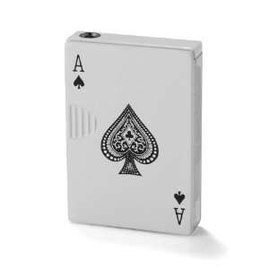 Easy Slide Novelty Casino Poker Card Ace of Spades Flashing Cigarette 