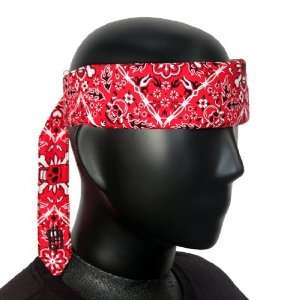    Full Clip USA Headband   Skull Bandana Red