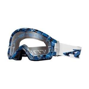  Arnette Series 3 MX True Blue Plaid Goggles with Clear 