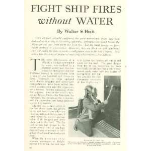    1914 Fighting Ship Fires With Air Baron Von Moltke 