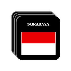  Indonesia   SURABAYA Set of 4 Mini Mousepad Coasters 