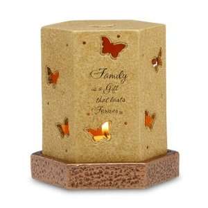 Candle Holder with Special Message   Family