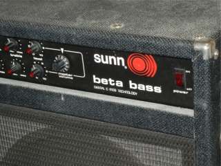 Sunn Beta Bass Amp*Vintage**Local Pick Up  