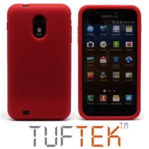  TUF TEK Bright Red Soft Silicone / Gel / Rubber Skin Cover 