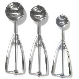 portion scoop 18 10 stainless 3 set 40 24 10 miu 9148s01 3 buy new $ 