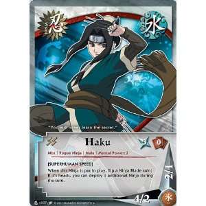  Naruto TCG Quest for Power N C007 Haku Uncommon Card Toys 