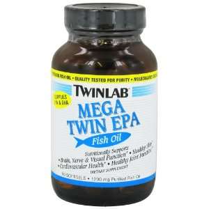 TwinLab Fish & Marine Oils TwinEPA Extra Strength (New Improved) 60 