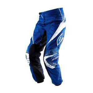NEW ONEAL MOTOCROSS/RACING ELEMENT YOUTH MOTORCROSS PANTS, BLUE/WHITE 