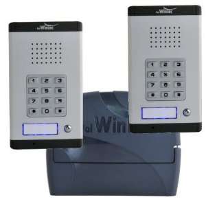 Telephone Entry Intercom System with two Keypad Door Phones